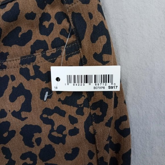 Amazon Essentials Women's NWT Skinny Jeans Size18 Animal Print Mid Rise Stretch - Picture 12 of 12